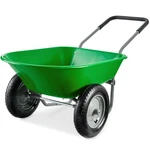 Best Choice Products Dual-wheel Wheelbarrow Garden Cart. Fixed Price $99.99.
