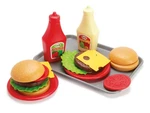 Dantoy Burger Play Food Set Mit Tablett Rollenspielspielzeug Kinder 17. Fixed Price $23.21.