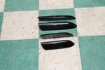 00-14 Gm Suv *scuffs* Black Luggage Roof Rack Side Rails Crossbar End Caps. Fixed Price $88.99.