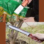 Haushof 7" Hori Garden Knife W/cutting Edges Stainless Steel Serrated Blade. Fixed Price $19.99.