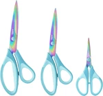 Craft Scissors, All Purpose Sharp Titanium Blade Shears, Comfortable Grips, Scho. Fixed Price $15.59.