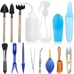 Songziming 15 Pcs Succulent Tools Set, Mini Garden Planting Watering To.... Fixed Price $23.28.