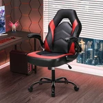 Sweetcrispy Big And Tall Office Desk Leather Gaming Computer Chair-fgqa. Fixed Price $101.43.
