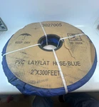 Apache 13027005 Pvc Layflat Hose - Blue 2" X 300FT. New Fast Ship. Fixed Price $260.10.