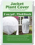 New Valibe OZ/YD2 Jacket Plant Shrubs Trees Cover 75" X 83" Freeze Protection. Fixed Price $19.99.