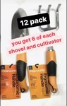 Hand Shovel Garden 12 Pack - 6 Of Each In Picture Fiskars 384220. Fixed Price $49.98.