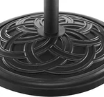 Walker Edison Dom Classic Polyresin Round Umbrella Stand With Metal Weave Design. Fixed Price $69.99.