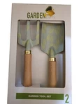 Two Piece Garden Tool Set. Fixed Price $12.99.