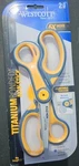 Westcott 8" Straight Titanium Bonded Non-stick Scissors With Assorted Sizes. Fixed Price $15.99.