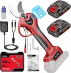 21V Cordless Electric Pruning Shears 42MM(1.65") Cut Diameter, Battery Powered. Fixed Price $213.23.