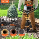 Post Hole Digger, 43CC 1250W Auger Epa Certification. Fixed Price $157.44.