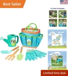 Bluey Kids Gardening Set Watering Can, Shovels, Rake, Gloves & Tote Bag For. Fixed Price $35.99.