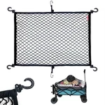 Mamiko Cargo Net For Utility Folding Wagon, Garden Cart, 44"X32",. Fixed Price $24.21.