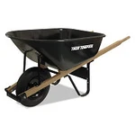 True Temper 027-J6 6CUFT Steel Tray Contractor Wheelbarrow. Fixed Price $540.26.