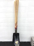 6 Truper Tru-pro Long Handle Square Point Shovels. Fixed Price $90.00.