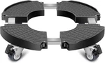 Sanyi Plant Caddy With Wheels Heavy Duty, 15-21" Adjustable 1, Black. Fixed Price $36.74.