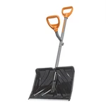 Ergieshovel 18 Steel Snow Shovel, 34.5 Shaft, Push Scoop, Orange (open Box). Fixed Price $48.99.