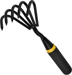 Hand Rake Weeder Cultivator 5-CLAW Heavy Duty Stainless Steel Garden Tool. Fixed Price $34.99.