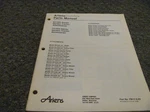 Ariens 831000 Tractor 831017 831018 Trailer 831019 Bagger Part Catalog Manual Xz. Fixed Price $55.48.