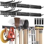 Garden Tool Organizer Wall Mount, 96 Inches Storage Rack With Adjustable.... Fixed Price $102.45.