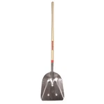 Razor-back No. 10 12 Ga Scoop Shovel, Aluminum Blade, 62 Wood Handle. Fixed Price $73.36.