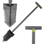 Lesche T-handle 31" Heavy Duty Metal Detecting Shovel W/ Double Serrated Blade. Fixed Price $89.78.