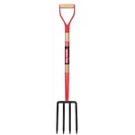 Truper BJ-4E Tough Forged 4-TINE Spading Fork 9 In. With 30 Wood Handle. Fixed Price $59.66.