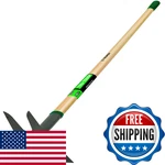 Truper 30014 Tough 54-INCH Two Prong Weeding Hoe Wood Handle. Fixed Price $42.09.