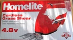 Homelite 4.8V Cordless Grass Shear UT44176 Brand New In Box. Fixed Price $49.99.