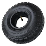 4.10/3.50-4 Tire And Inner Tube (1 Set) By Air Filled, With TR87 Bent Valve S.... Fixed Price $27.02.