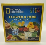 New, National Geographic, Flower & Herb Growing Kit Included Accessories. Fixed Price $19.95.