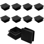 Kyuionty 12 Pack 1-1/2 Square Plastic Plug, Insert Inch, Black. Fixed Price $10.52.