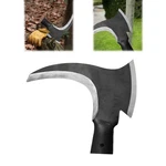 1 Pcs High Manganese Double Scythe,steel Grass Sickle,agricultural Hand.... Fixed Price $21.07.