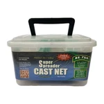 Fitec RS750 Super Spreader Cast Net 5' Radius, 3/8" Mesh, 3/4 Lb Wts Clear. Fixed Price $18.90.