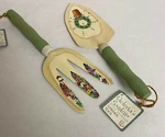 Victoria's Garden Hand Painted Tools Trowel & Fork #22216. Fixed Price $12.97.