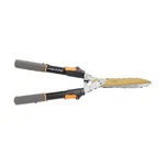 Fiskars Extendable Power-lever Titanium Hedge Shears. Fixed Price $42.87.