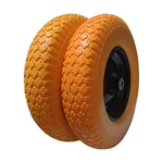 Ogracwheel 16 In. Flat Free Universal Wheelbarrow Tire, 3.5 Center Hub, 3/4. Fixed Price $74.99.