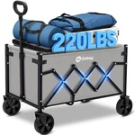 Best Sekey Wagon With Wheels 220LBS Capacity,heavy Duty Carts Free Shipping. Fixed Price $61.36.
