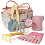 Kinderific Kids Gardening Tool Kit Stem Spade Rake Trowel Watering Can. Fixed Price $51.99.