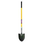 Westward 3YU82 14 Ga Round Point Shovel, Steel Blade, 48 Yellow Fiberglass. Fixed Price $36.79.