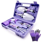 Wisdomlife 6 Pieces Garden Set Planting Tools, Non-slip Pcs. Fixed Price $33.71.