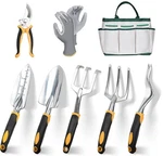 Tools, 8 Piece Heavy Duty Gardening Set With Non-slip Rubber Gri.... Fixed Price $31.67.