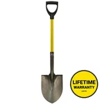 30 In. Classic Fiberglass Handle With D-grip Heavy-duty Round Point Steel Bl. Fixed Price $33.04.