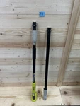 Ryobi 18V Pole Saw Power Head And Extension Only (used) (P4360BTL). Fixed Price $69.99.