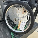 Marathon Wheel Flat-free Tire Steel Spoke Rim, 3/4IN. Bore, 20 X 1.75IN Cart. Fixed Price $54.95.