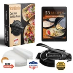Tortillada 10IN Cast Iron Press Parchment Paper 100 Pcs Pre-seasoned Wi. Fixed Price $91.65.