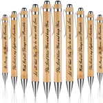 10 Pcs Bible Quotes Pens Inspirational Wooden Ballpoint Retractable For M.... Fixed Price $11.71.