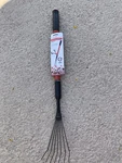 Corona GT3050 Garden Rake Steel Extending Handle 34IN Twist To Adjust. Fixed Price $32.00.