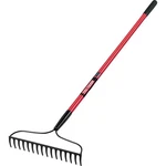 Truper 32404 Tough Welded Bow Rake, 16-TEETH, Fiberglass Handle. Fixed Price $80.56.