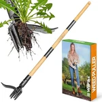 Stand Up Puller Tool, Long Handle 4-CLAW Weeder, Heavy Duty Garden. Fixed Price $32.64.